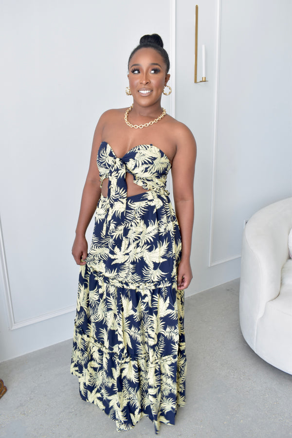 First Resort 2 Piece Floral Skirt Set